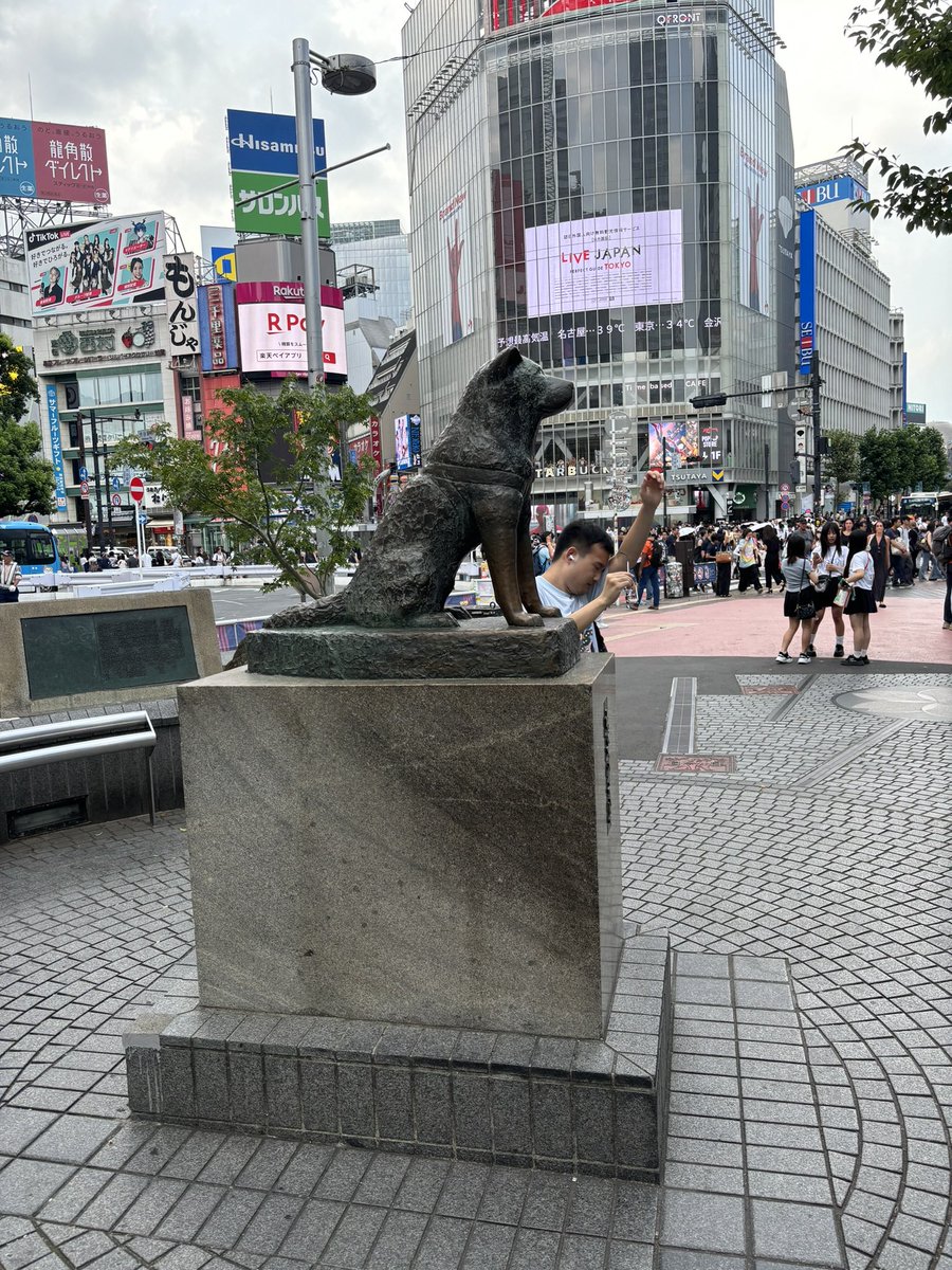 Inazuma_mao's tweet photo. 東京から名古屋へ行き、今無事広島に戻っています
財布の中はカラカラですが今回も楽しかった

写真は俺の好きな漫画、「そばギャルとおじさん」に登場する蕎麦屋
そして渋谷のハチ公です

蕎麦も美味しくて腹パンになりました
渋谷駅の周りはすこぶる暑かったです https://t.co/JcPD58pxCv