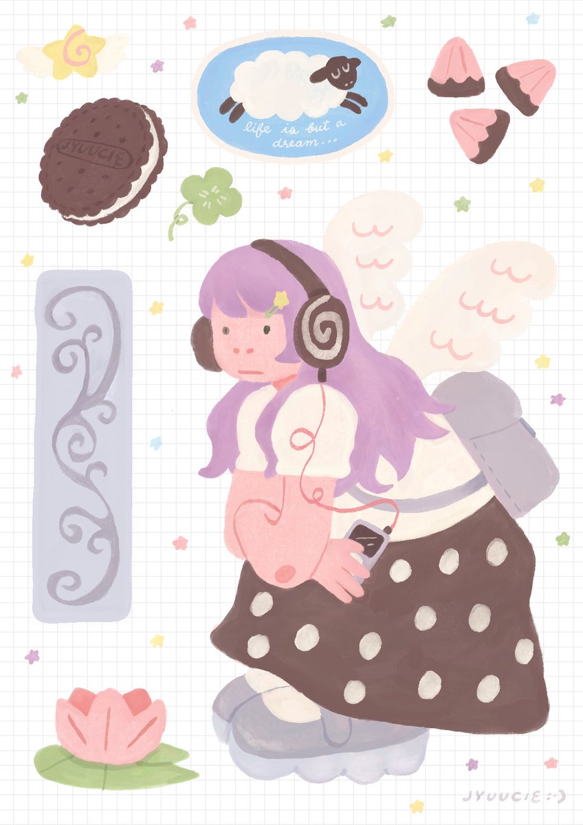 jyuucie's tweet photo. sweet girls r made of _______💭? https://t.co/hpDuro9Hin