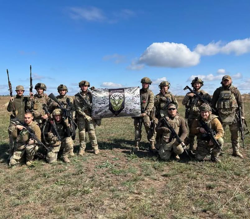 HavryshkoMarta's tweet photo. MAGA Influencer @LauraLoomer Laura Loomer: "You can be arrested and jailed in Ukraine for promoting Third Reich materials and Nazism."

Let's show Laura the official (!) insignia and patches of some of the brigades of the Armed Forces of Ukraine, commanded by her new buddy Zelensky. 

Pay close attention to the images and unit names.

I would recommend that Laura's team read my Responsible Statecraft article, "Ukraine's Military Has a Real Nazi Problem," before making any more embarrassing statements.