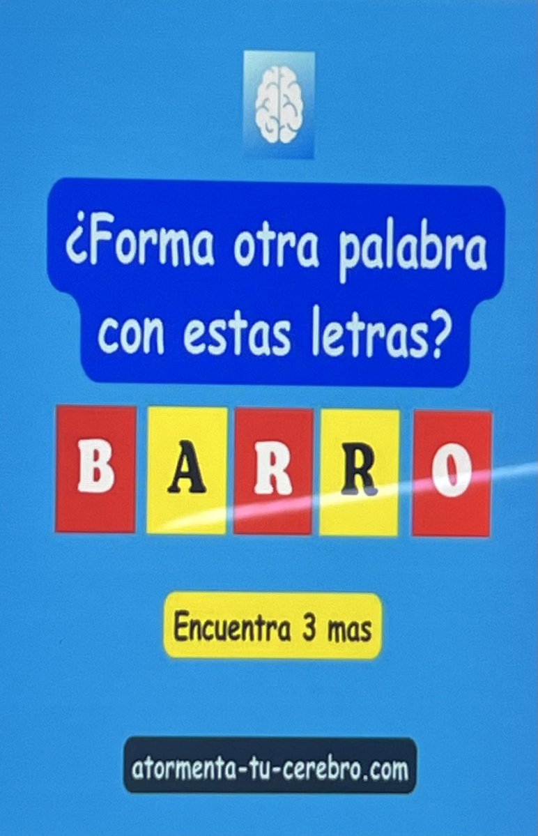 ramonrr4864's tweet photo. Anagrama ? Comparte ? https://t.co/pAl0f9mrlM
