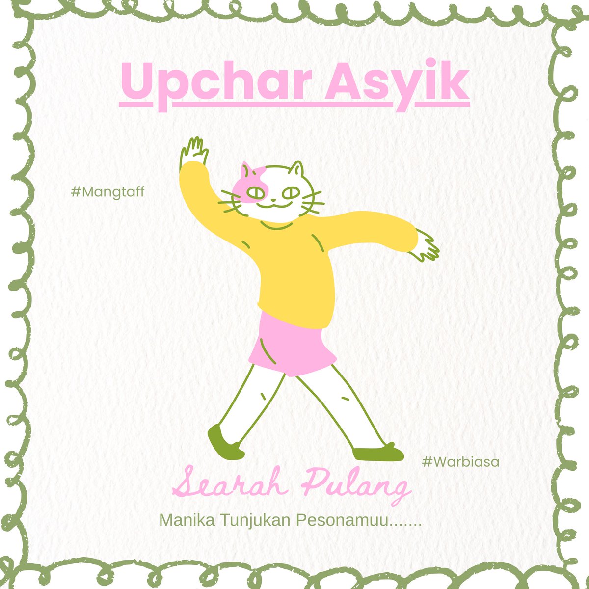 SearahPulang's tweet photo. ㅤㅤㅤㅤ
Aura yang tak perlu diperkenalkan, cukup ditampilkan. 𝙈𝙖𝙣𝙞𝙠𝙖 hadir membawa sejuta keberagaman yang bersinar dalam setiap cerita, langkah, dan warna yang berbeda. Karena di rumah ini, setiap perbedaan adalah cahaya yang membuat kita semakin indah bersama. 💚🩷 
ㅤㅤㅤㅤ
