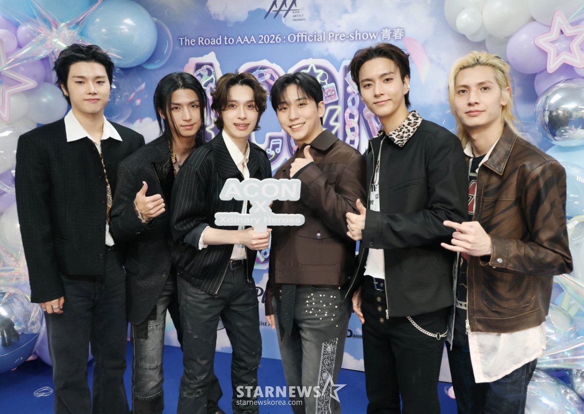 jooyeonsfan's tweet photo. Xdinary Heroes’ photos during ACON 2026 Pre-show! 📸

#XdinaryHeroes #엑스디너리히어로즈 https://t.co/Yh23Ag0gen