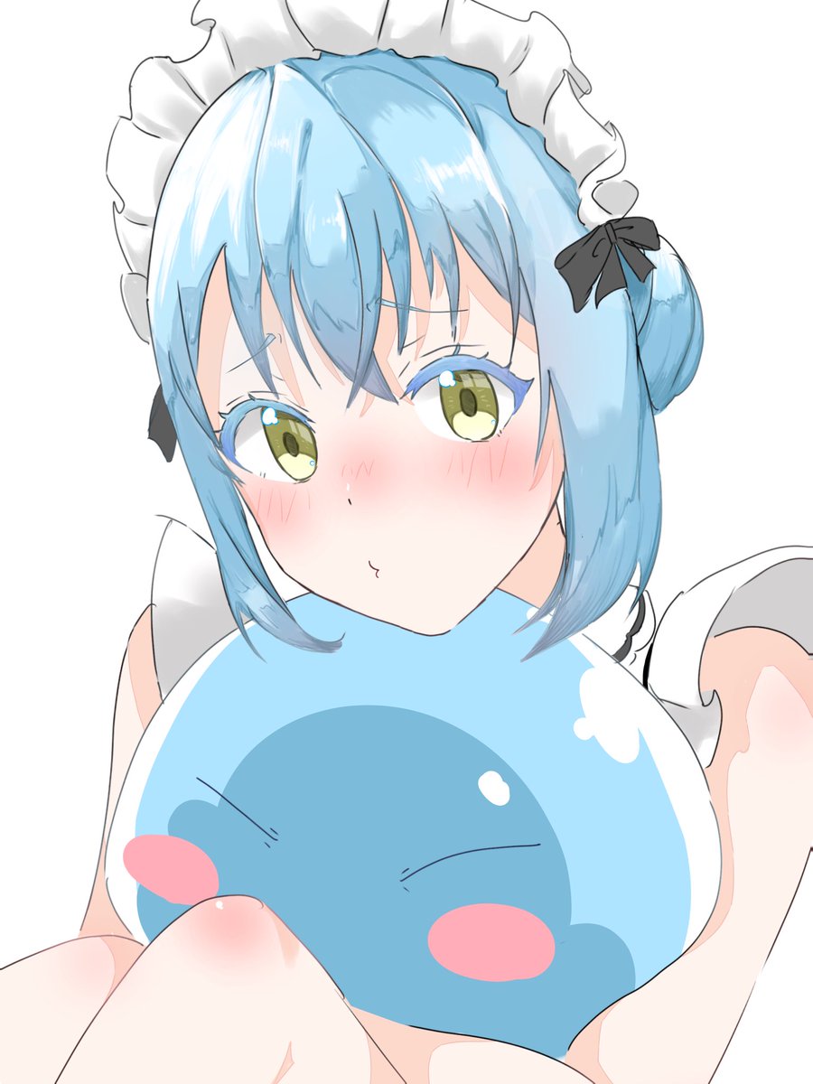 Hakumai_kamioxo's tweet photo. 「とてもお可愛いですよ、リムル様^^」
 #転スラFA  #リムル https://t.co/sXynEkbMOX