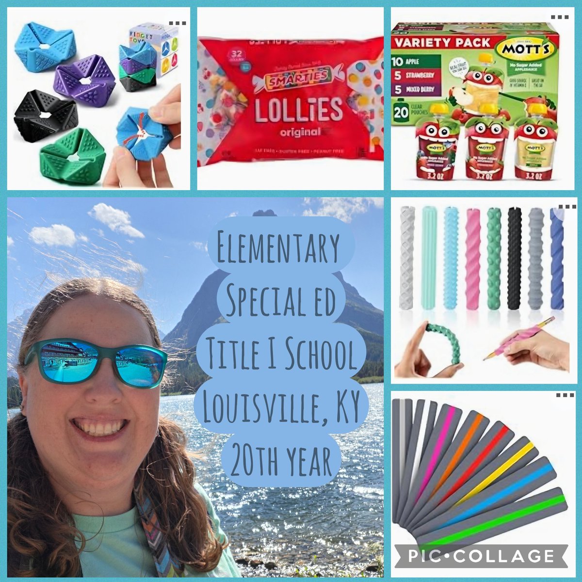 sln11's tweet photo. @Angry_Staffer Thank you for the support!  Elementary special education teacher in Louisville, KY here. We mostly need snacks/treats and non-disruptive/distracting fidgets. Any little bit makes a huge difference. 💙🍎 https://t.co/nKATAPp1eC https://t.co/73E1s1Vdnb