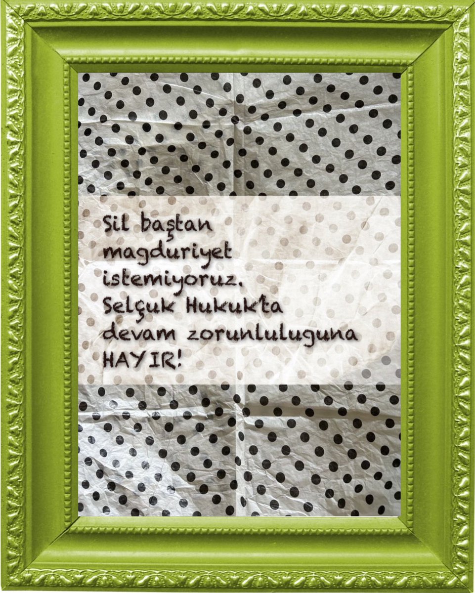 SUHFOGRENCI's tweet photo. Geçen sene yaşananların tekrar yaşanmaması için
#suhfyoklamayıkaldır 
#suhfyoklamaylamagdur https://t.co/3OZDCHCUVT