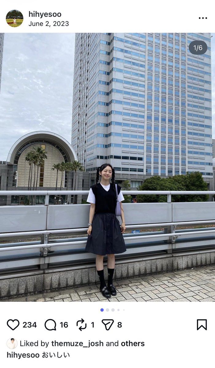 kinou_nandayo's tweet photo. ドミュズ理事2023年(リセンヌデビュー1年前)にもう오이쉬スポってたのすごすぎる https://t.co/cpWlGyWseF