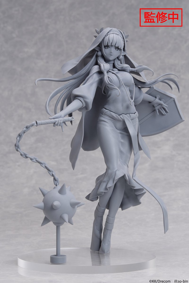 union_creative's tweet photo. ◤　原型初公開　◢
＿＿＿＿＿＿＿＿＿＿＿＿＿＿＿＿＿＿
 
『ブレイド＆バスタード』アイニッキ
1/7スケールフィギュア
 
￣￣￣￣￣￣￣￣￣￣￣￣￣￣￣￣￣￣
#ブレバス　#ウィザードリィ
#WF2026S　#ユニオンクリエイティブ https://t.co/B0z0jpk4kM