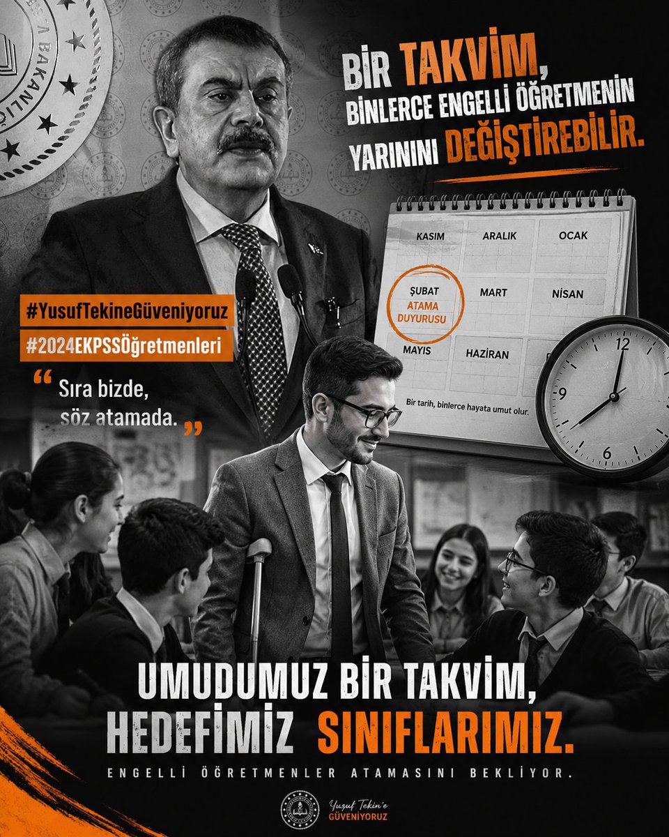 hekimearyenky30's tweet photo. Bir takvim, binlerce engelli öğretmenin yarınını değiştirebilir.
💫💫
@RTErdogan @EmineErdogan @Akparti @Yusuf__Tekin @fuatoktay @tcbestepe @oktay_saral @iletisim @tcmeb
#FileninSultanları
#YusufTekineGüveniyoruz #2024EKPSSÖğretmenleri https://t.co/TbG5tafkQI