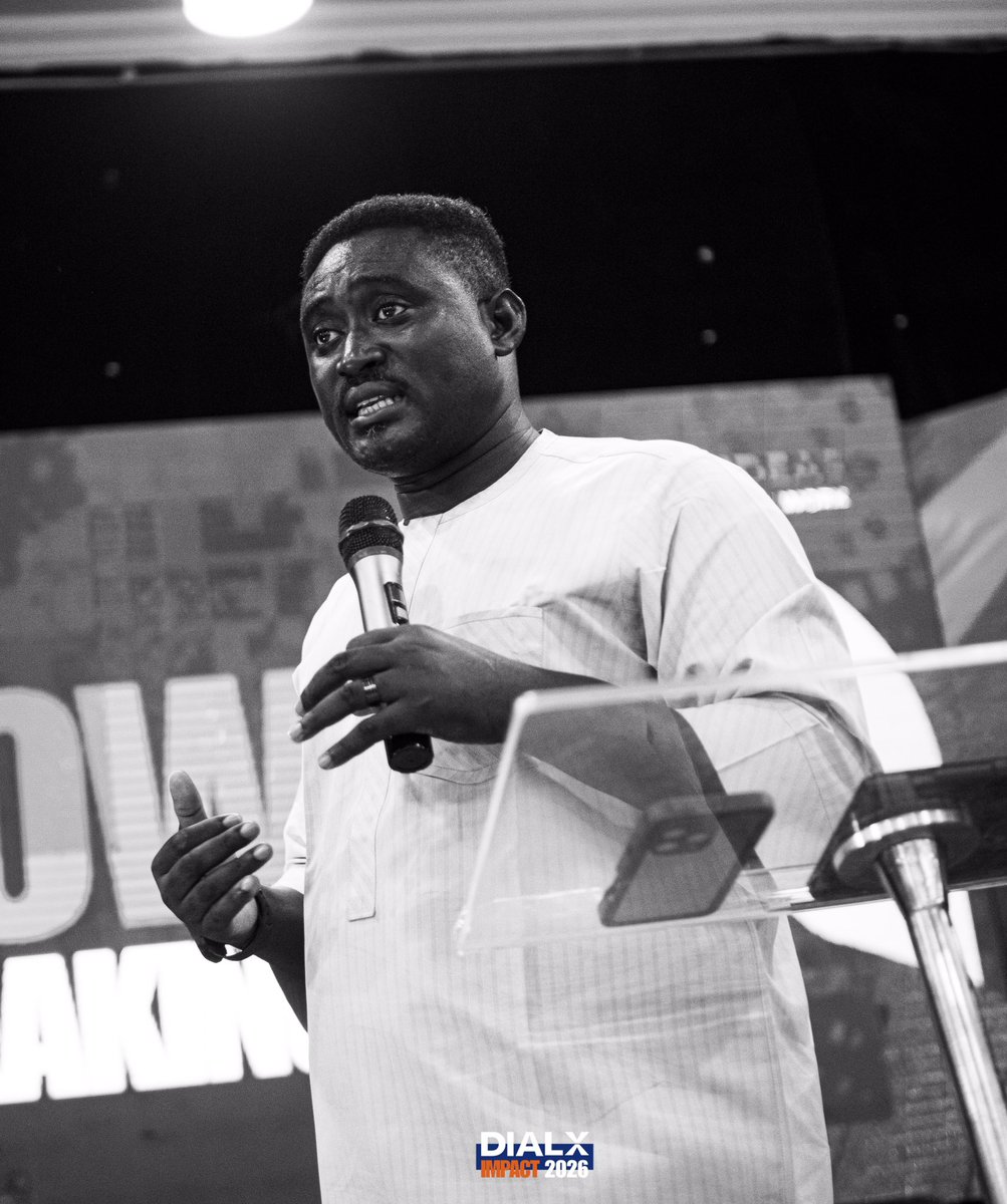 dialxafrica's tweet photo. Ideas are powerful, but action is what gives them life.

At DIALx IMPACT 2026, Oluwafemi Oyewunmi reminded us that action bridges the gap between imagination and reality.

The future belongs to those who move beyond thinking and start building.

#DIALxImpact2026 #IdeasThatWork #dialx