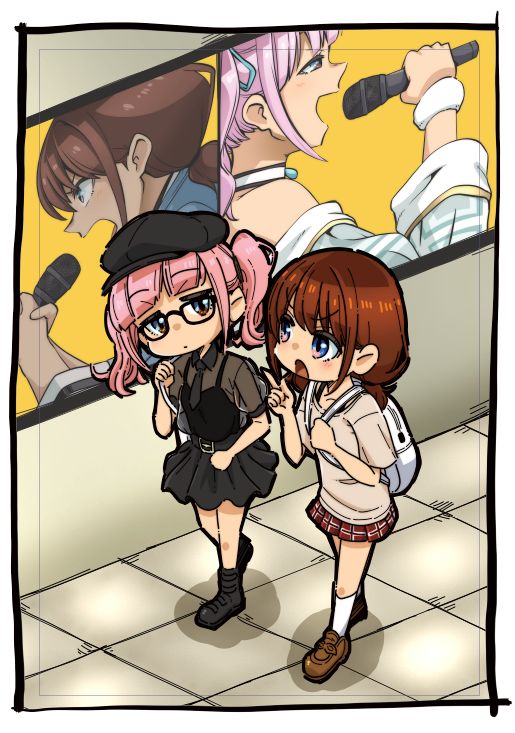 nekketsu_mikan's tweet photo. ニナヒナ https://t.co/xEoUpn0qEi