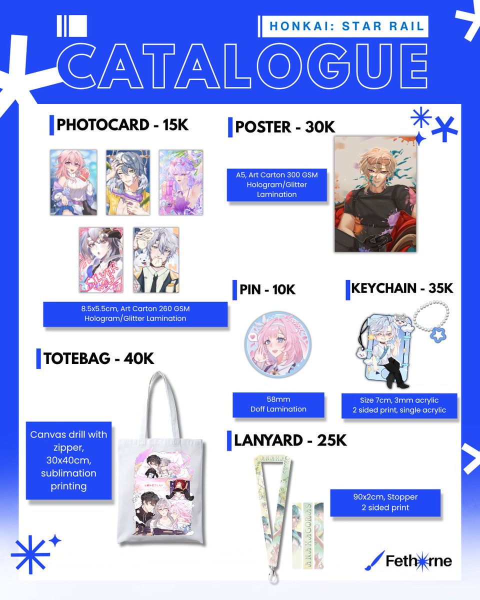 Fethorneid's tweet photo. [ ♡ + ↺are appreciated! ]

pre-order gate opens up; grab yours from july 25th to august 22 @ 2026. ♥️

@fethorneid: claim your favorite art goodies! from pcs, postcards, stickers, lanyards, totebags &amp; more. 

#GenshinImpact #HSR #HonkaiStarRail #ALNST #Gokurakugai #AlienStage https://t.co/pRgAc56njH