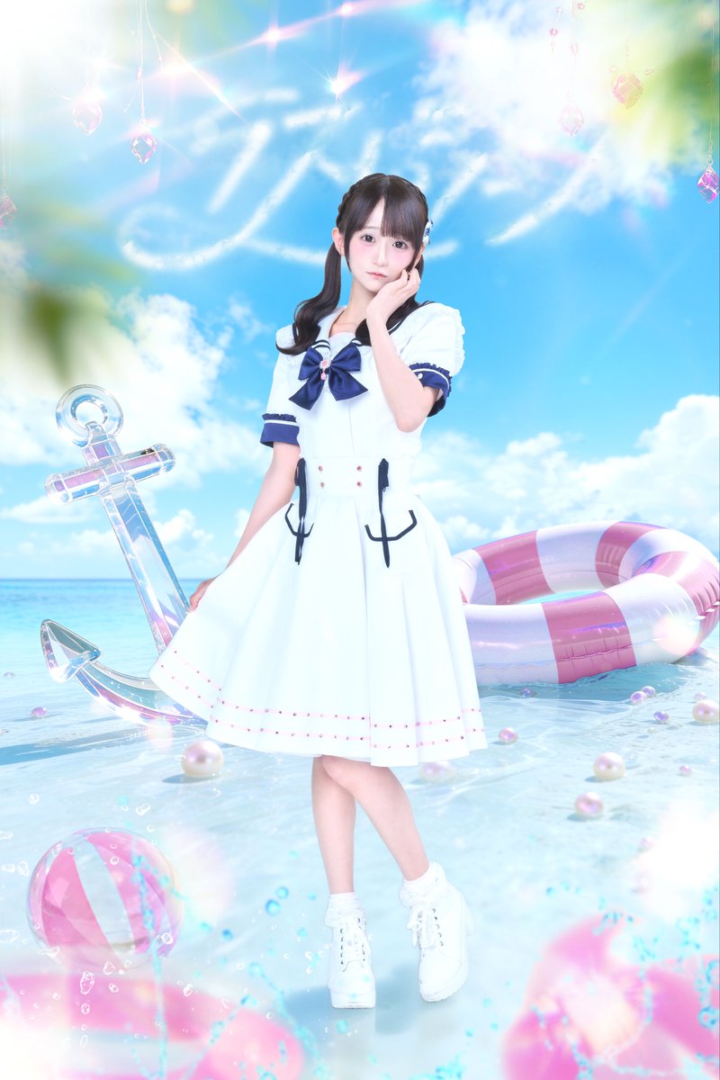 LASTSCENE_idol's tweet photo. ⋆˙⟡ 𝑺𝒖𝒎𝒎𝒆𝒓 𝑽𝒊𝒔𝒖𝒂𝒍⋆˙⟡

🩷宮瀬うゆ @LASTSCENE_uyu 
『君の夏、うゆにちょーだい🫧』

#ラストシーン https://t.co/uh4no6EsrF