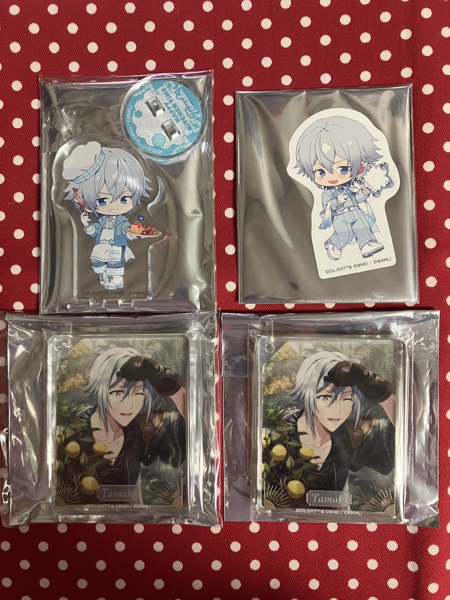 nanatsuno_you's tweet photo. 【譲渡】アイナナ アイドリッシュセブン アニカフェ  コロッタ アクスタ ステッカー

譲→環  

求→定価+送料 or 同種 一織

検索からでもお気軽にお声掛けください https://t.co/wgDKXoAN7M