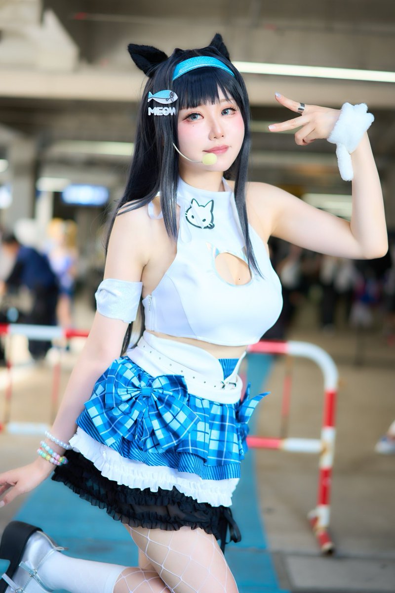 erimiya08's tweet photo. NIKKE｜T.T. STAR ミント⭐️

「 子ネコさん、
     どんなポーズがいいですか？ 」

photo📸: @smoacmr99 
#NIKKEcosplay
#勝利の女神NIKKE 
#ゆるはコスプレ 
#アコスタみずほPayPayドーム福岡 https://t.co/4h0nze9eYT