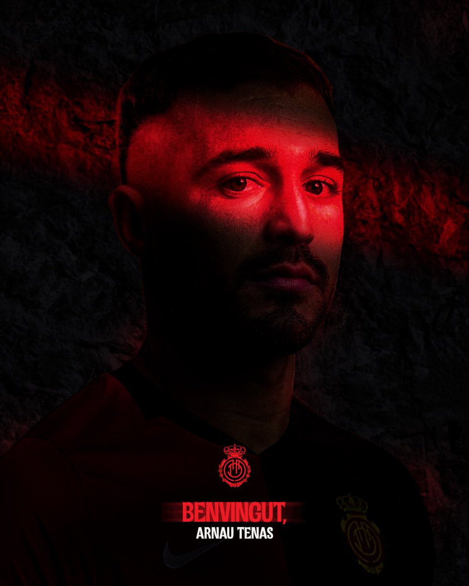 RCD_Mallorca's tweet photo. 𝐀𝐫𝐧𝐚𝐮 𝐓𝐞𝐧𝐚𝐬, nuevo jugador del RCD Mallorca ❤️🖤

El guardameta catalán llega cedido del Villarreal CF hasta final de temporada. https://t.co/5Ef90lfskc