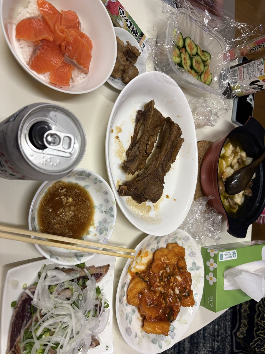 hamkoki0421's tweet photo. 一人暮らしのママに会いにひっさしぶりに実家🫣おいしいいいいい。 https://t.co/kcrCCHdnKd
