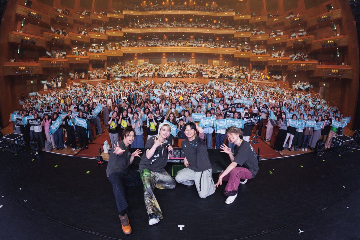 Natural_Lag's tweet photo. 「Natural Lag Live Tour 2026 -IGNNNITION-」

2026.07.25
@愛知・愛知県芸術劇場 大ホール

愛知公演ありがとうございました！

▼最新EP「#IGNNNITION」
https://t.co/yLrbd2mgmi

▼公演チケット
https://t.co/Vux0vlnJiA
8/11(火･祝)福岡, 8/16(日) 東京・日本武道館

▼『Natural Lagオフィシャルサイト会員』ご登録はこちら（無料）
https://t.co/Vj0VZdE7VZ

#Natural_Lag
#ナチュラグ
#ラグズ