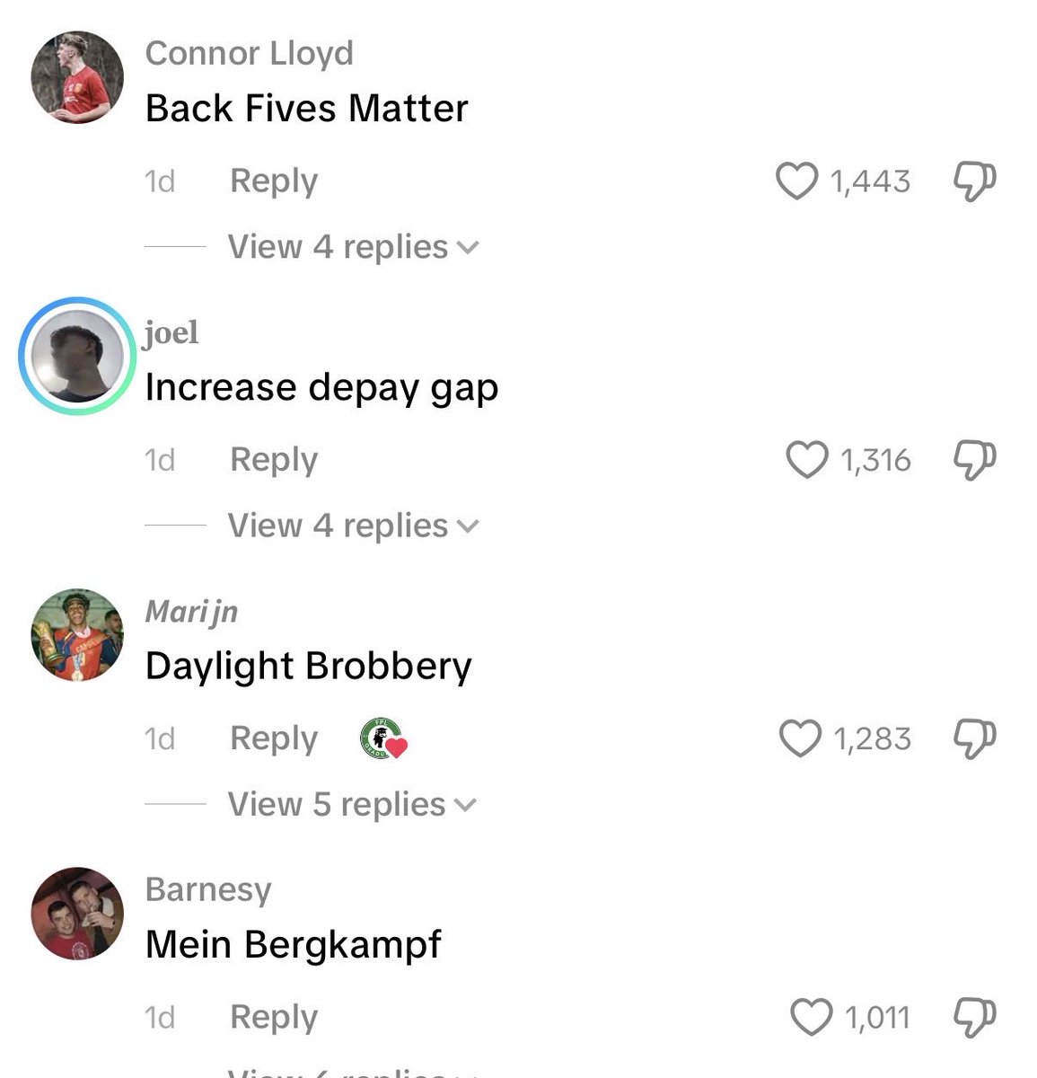 MwepuMagic's tweet photo. The comments of this FPL team name ideas video is GOATED😂😂😂😂 https://t.co/C1Cnw9SLBo