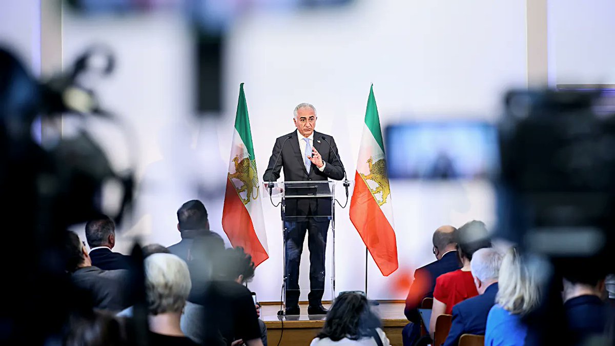 TheCode0098's tweet photo. @LauraLoomer The world has heard from the regime and their enablers for decades, @LauraLoomer. It's time to hear from the man many Iranians see as their future: Interview @PahlaviReza. https://t.co/M4kCXUbUOS