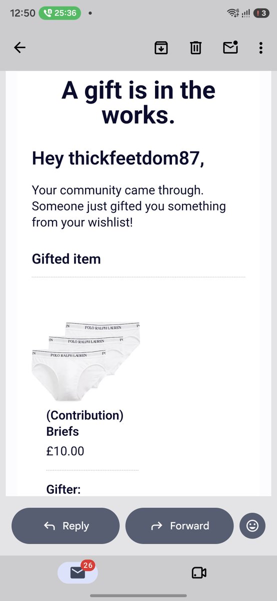 ThickFeetDom's tweet photo. He watched the clip, realized he was powerless, and sent the tribute like a good little servant. 😵‍💫 https://t.co/1PL9rTR7y4