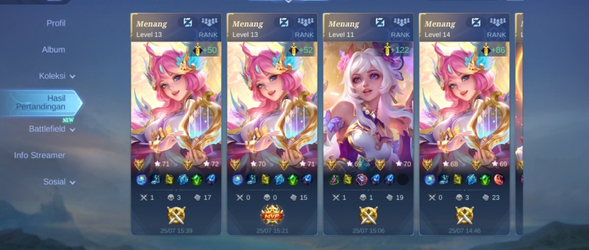 jokikybar's tweet photo. joki gendong / joki login ready terus ya! Silahkan cek profile wa di bio testi 1000+
ada promo hari ini letsgow
langsung aja kepoin profile aku yg mau joki gendong atau joki ml #zonauang #zonajajan #jokiml #testikybar https://t.co/aDQkj1Gh8c