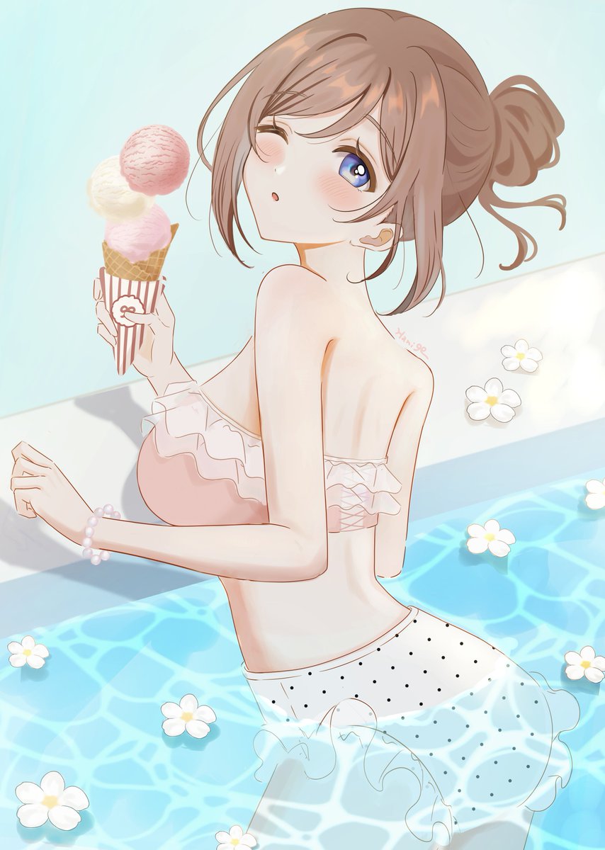 HANIlz_'s tweet photo. 莉波ちゃん🍨🩵 https://t.co/j1CmLvy93x