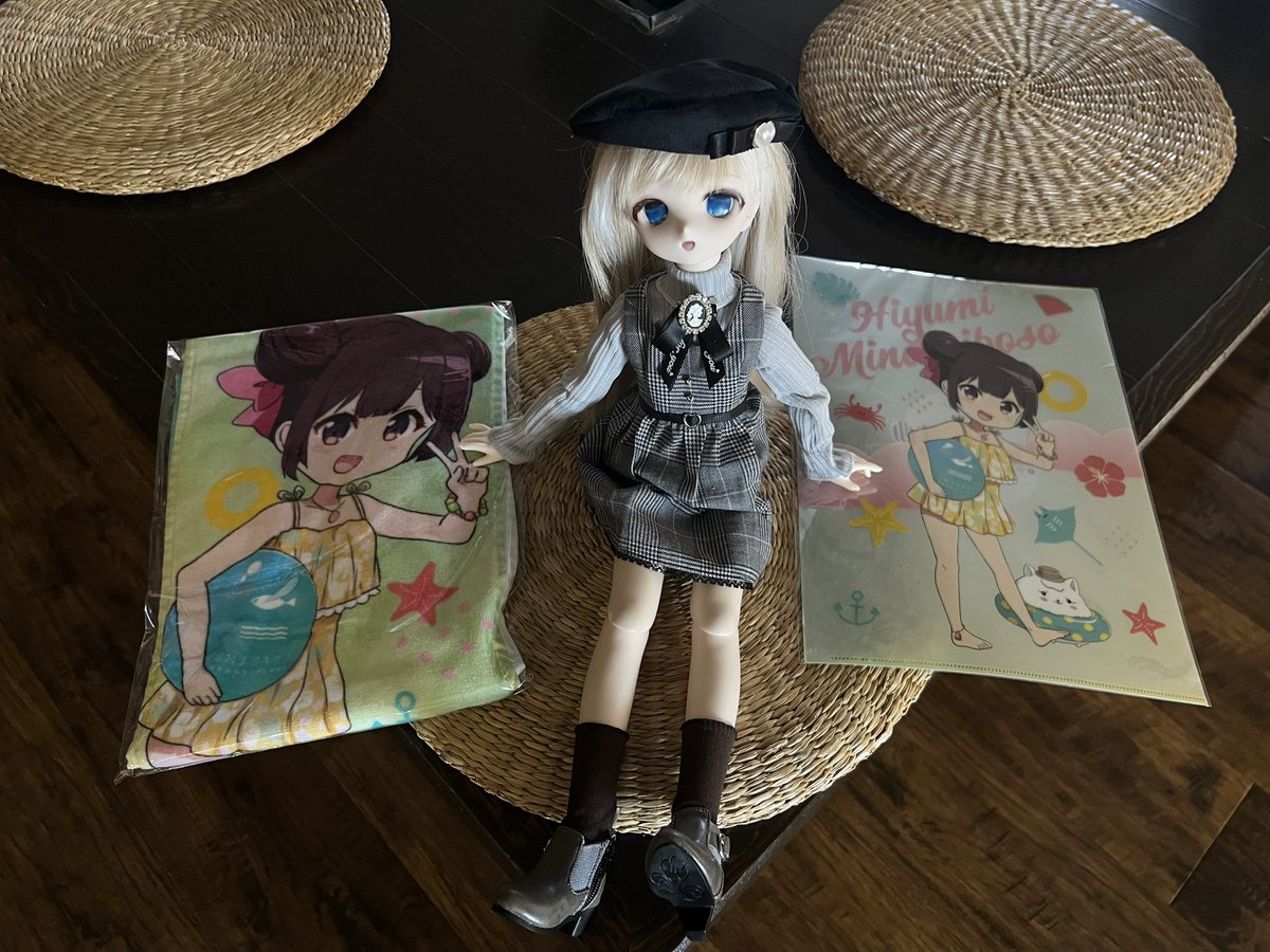 yanpokemon's tweet photo. 房総白浜ウミサトホテルのグッズ

#温泉むすめ 
#南房総日由美 https://t.co/2olWGJuT13
