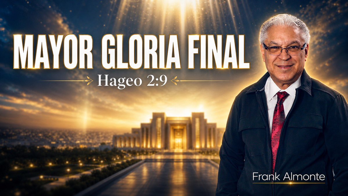 FrankAlmonteUS's tweet photo. Orar para que el Espíritu, que estuvo en medio del pueblo en los días de Hageo, sacuda hoy los corazones, renueve el llamado, despierte los dones y encienda un avivamiento centrado en Jesús, el Deseado de las naciones.
https://t.co/RvWbpASxyM https://t.co/RHxgYdSOzx
