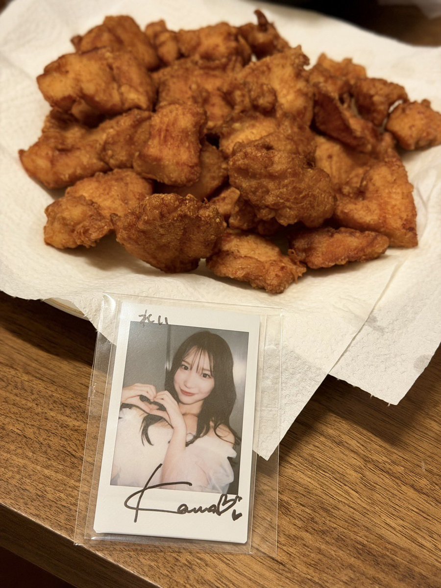 takehakarina's tweet photo. 暑い夏には唐揚げ https://t.co/eflOiUUd8g