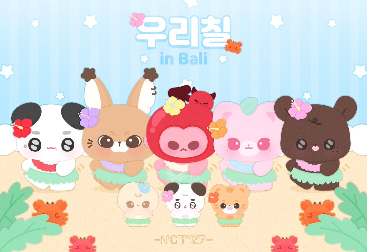 Kimmybunny02's tweet photo. 🏖️*ੈ 우리칠 in Bali ⚓︎˚.⛵️

#NCT127 #127inBali https://t.co/5ZwcOQMYLh