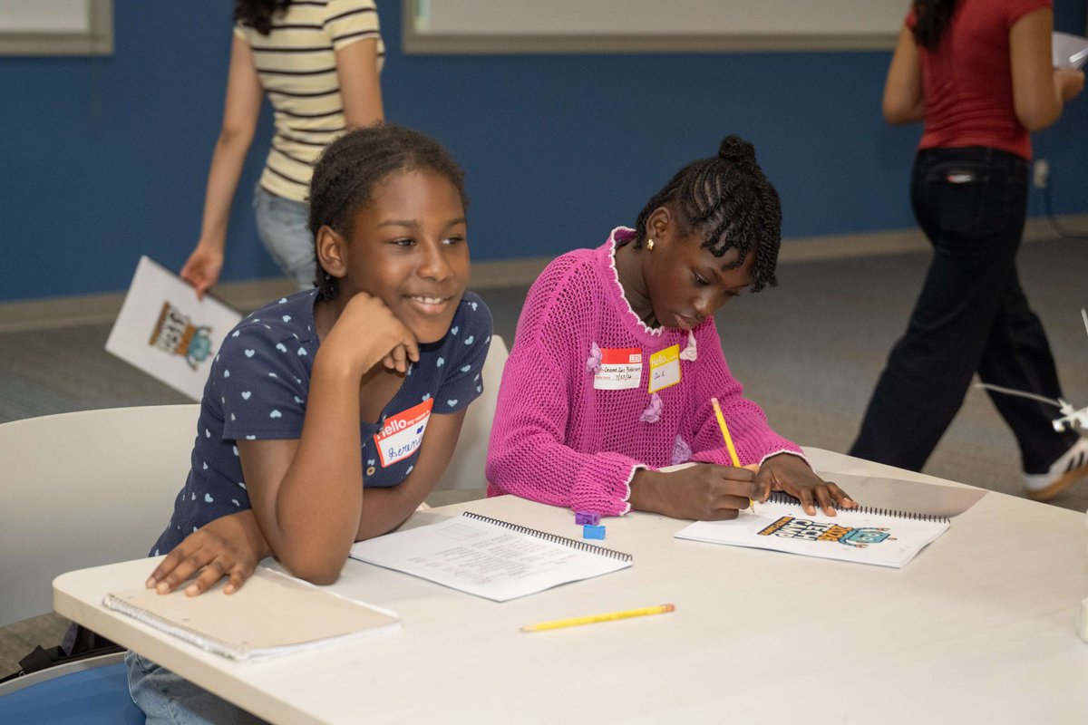 raleighpolice's tweet photo. IBM STEM Camp for Girls! 🔬💻 Throughout the week, campers explored STEM topics through fun, hands-on activities. Thank you to our partners at IBM for hosting the camp at their RTP campus, and to the Raleigh Police Foundation for helping make opportunities like this possible. https://t.co/0W59iAOQNn