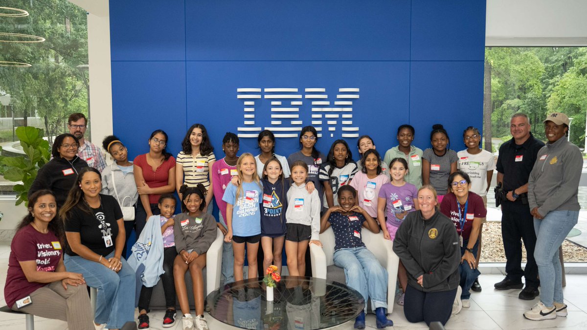 raleighpolice's tweet photo. IBM STEM Camp for Girls! 🔬💻 Throughout the week, campers explored STEM topics through fun, hands-on activities. Thank you to our partners at IBM for hosting the camp at their RTP campus, and to the Raleigh Police Foundation for helping make opportunities like this possible. https://t.co/0W59iAOQNn