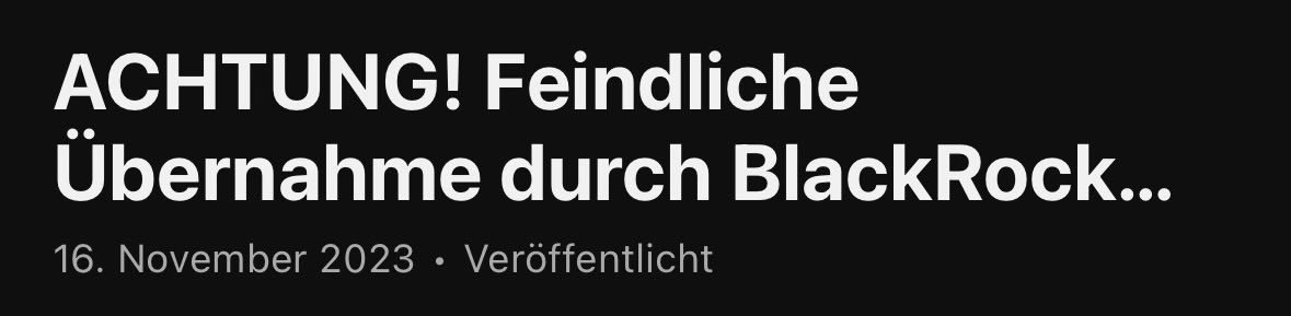 FurkanCCTV's tweet photo. Ein unglaublicher wichtiger Punkt, den Sunny hier mit einbringt. 

Viele wissen nicht, dass BlackRock bei einem Bitcoin Hardfork frei entscheiden kann welche Chain sie für ihren ETF nutzen wollen. Das ist auch der Grund warum ich vor knapp 3 Jahren die klare Ansage gemacht habe, dass ich über die ETFs nicht investieren werde. 

Einfach Bitcoin kaufen. Finger weg von Wall Street Produkten.