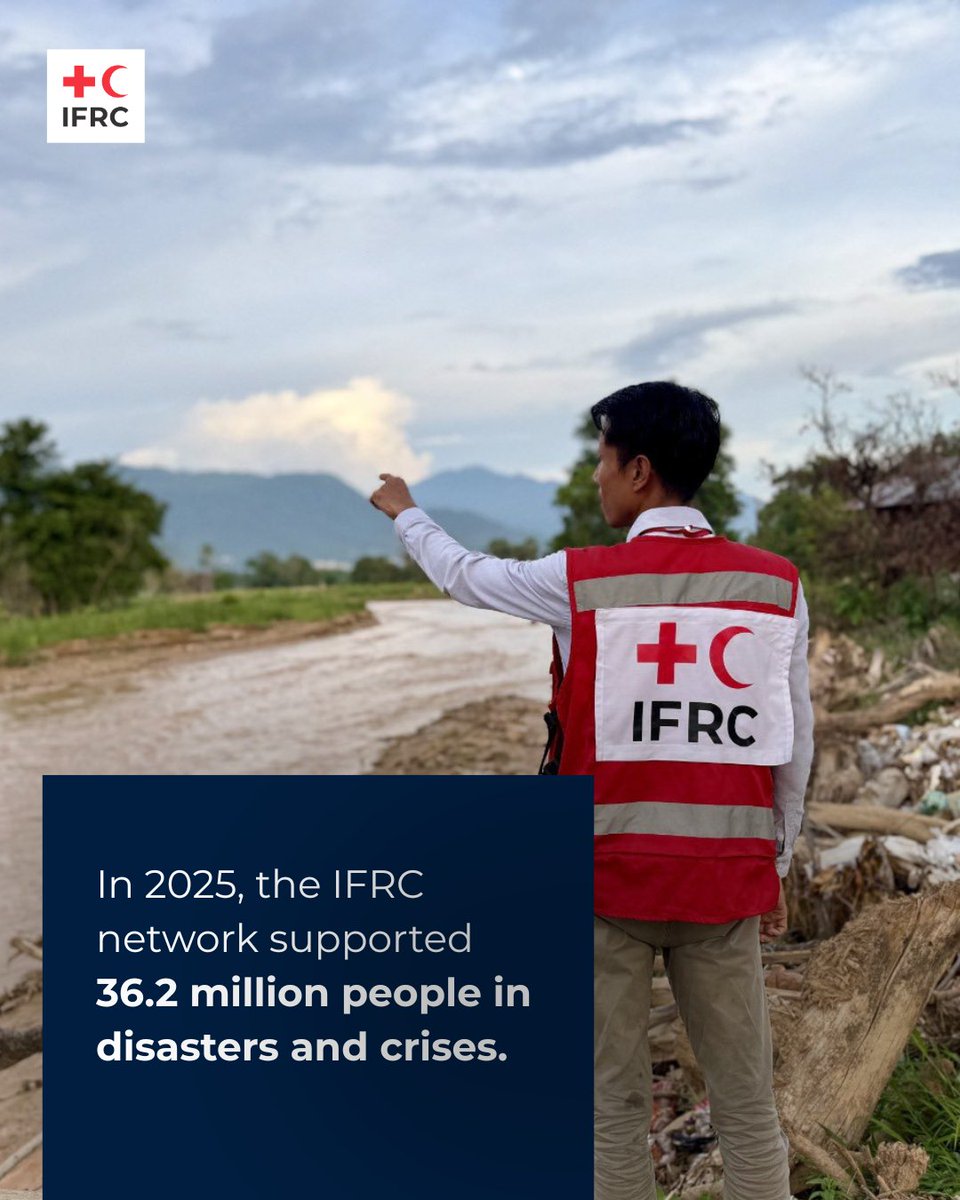jagan_chapagain's tweet photo. If funding cuts were earthquakes, 2025 was "The Big One".

Yet through every crisis, our @IFRC remained local, everywhere, delivering life-saving support when communities needed it most.

Our 2025 Annual Report is a story of resilience, renewal and the power of locally led action in an increasingly fragile world.

Thank you to our volunteers, staff, National Societies, partners and donors. Together, we turn global solidarity into local action. 

Check out our annual report 2025: https://t.co/3ANKF9XIBN