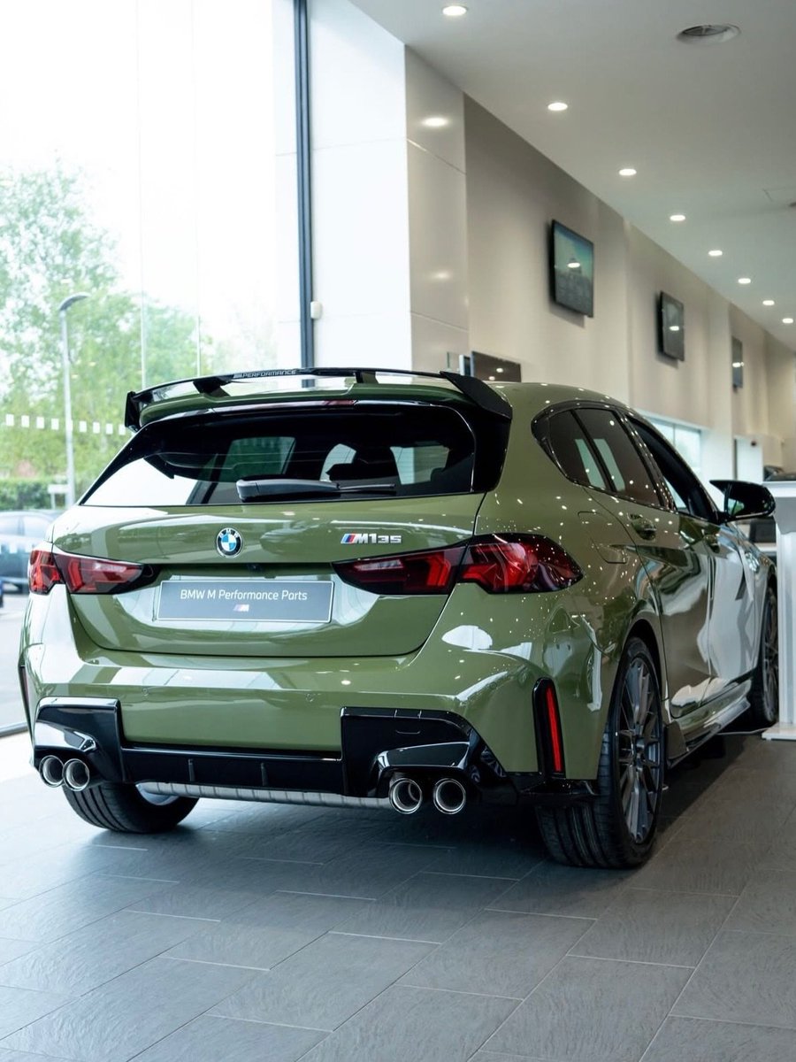24hoursWithKari's tweet photo. Please visit any BMW dealership, when you get there just ask them that you wanna see the M135 urban green,get inside it and just seat for 5 minutes and trust me your life will never be the same...

#bmw #cars #mperformance #motoring #trendingnow #currentaffairs #contentcreator https://t.co/26WheWzv0m