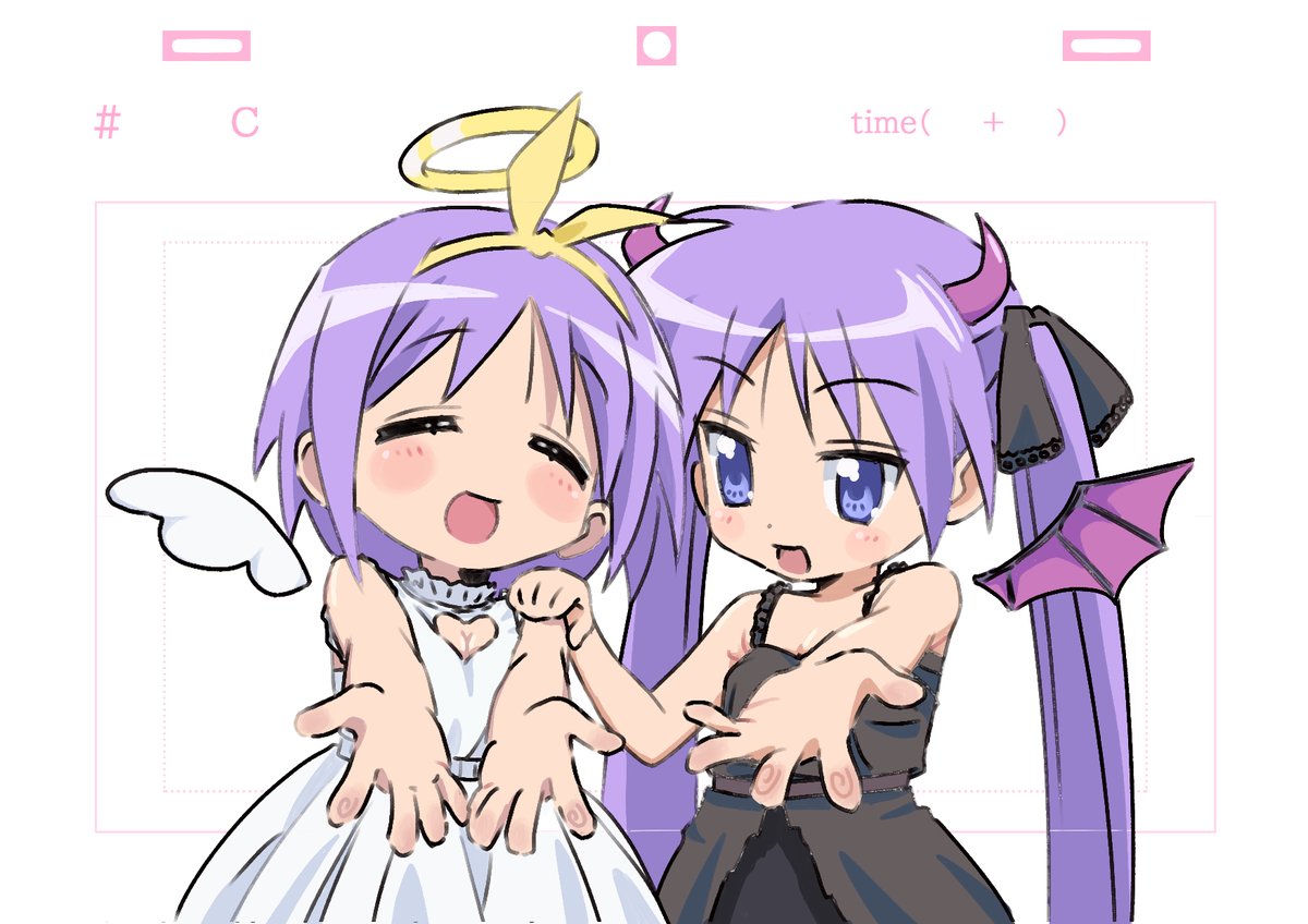 inhak9901's tweet photo. ラクガキ
#らきすた https://t.co/cXwpJinmJ6