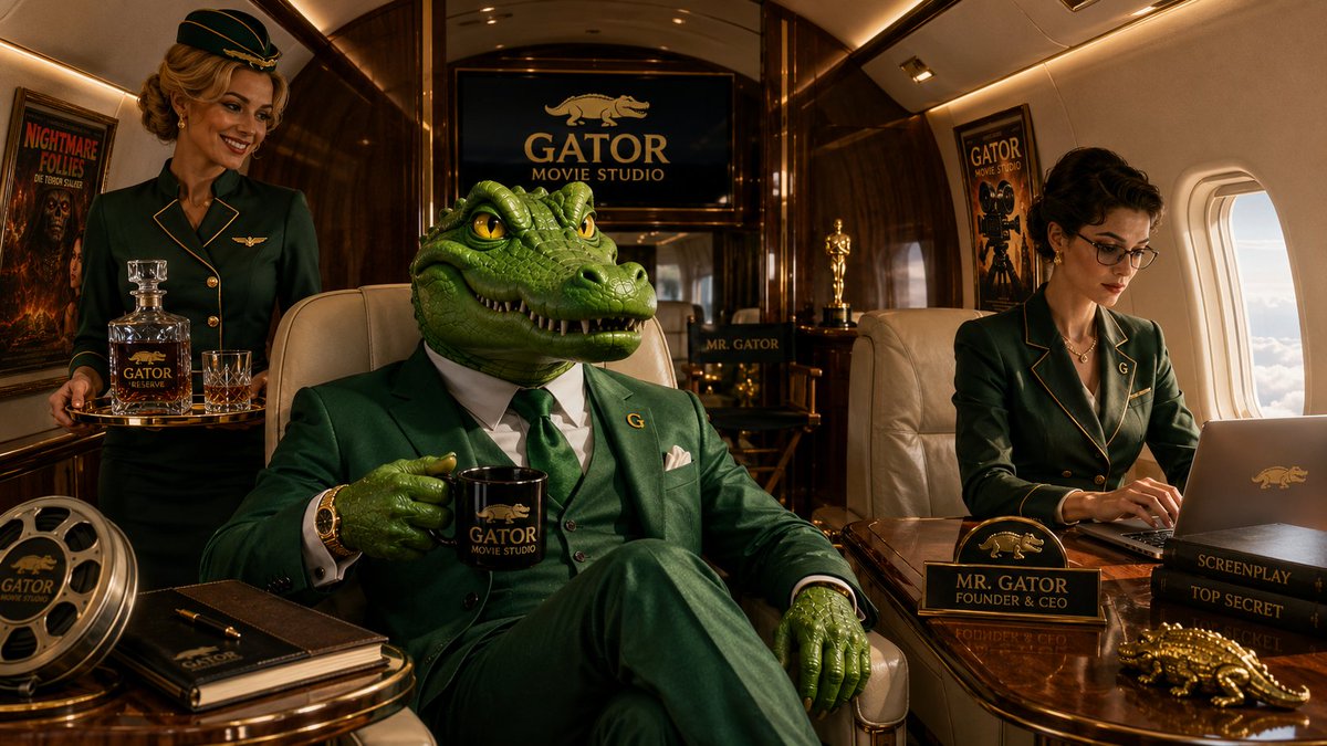 MichaelMHuck's tweet photo. Mr. Gator doing in business in the sky...www.gatorgroup.de https://t.co/WLIInQqhWl