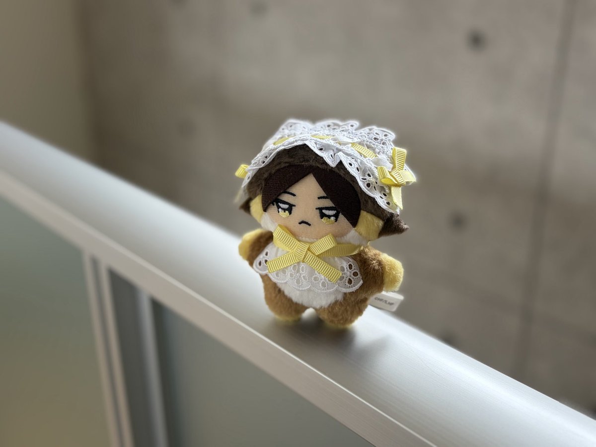 chimikemoaka's tweet photo. ころちゃ@crcr_crrk から【おすましヘッドドレス＆スタイ】を購入しました🌼ずっとお迎えしたかったの念願〜💛「おれにつけたら(˘^˘  )」って言うからｽﾅ助に。かわいい〜全種類欲しくなる🥺ちょっとずつ揃えていきたいなん🙂‍↕️💛 https://t.co/wxiPUiIkNb