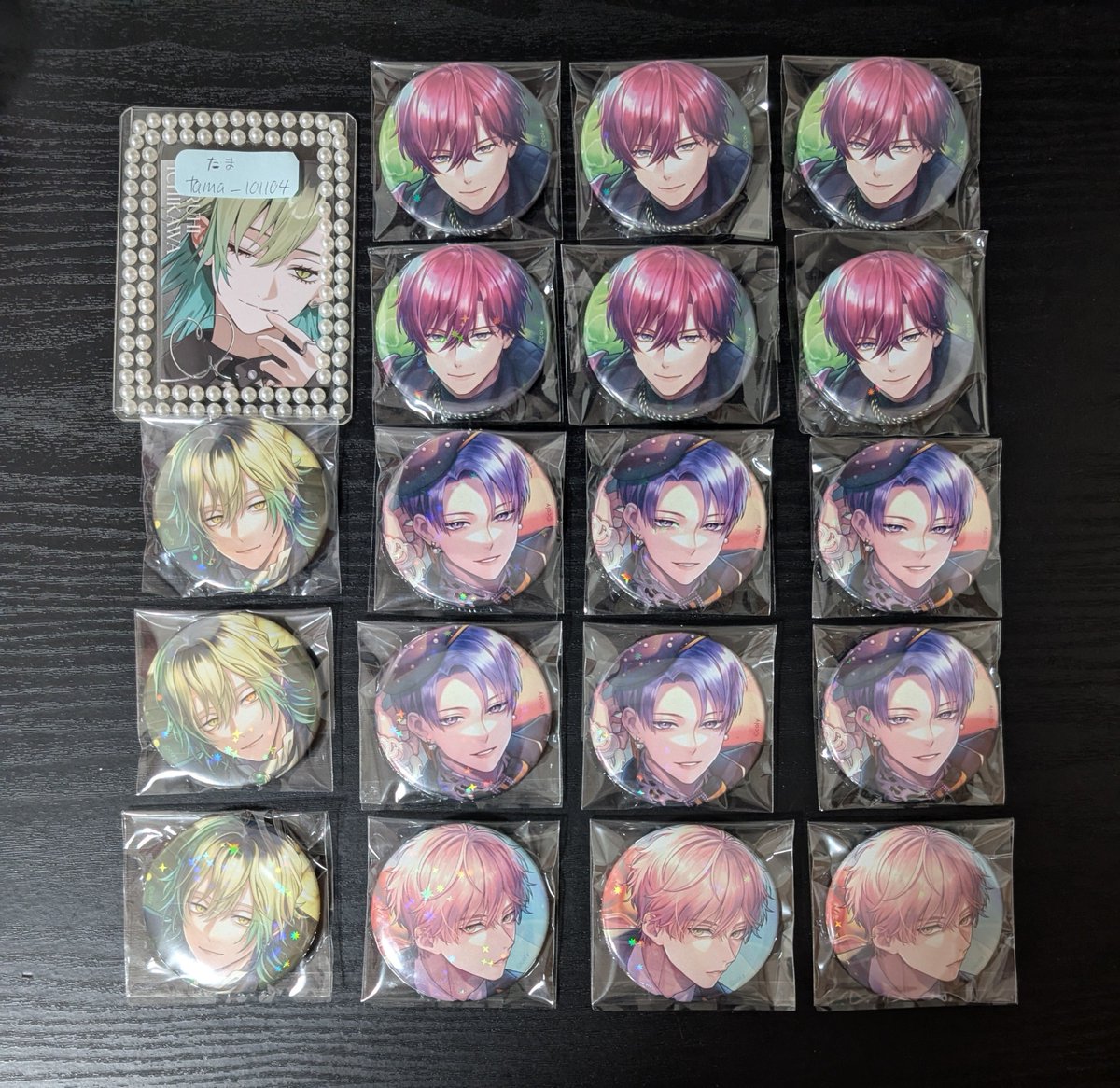 tama_101104's tweet photo. 【譲渡】ブレマイ 缶バッジ 周年

譲 恩田6 宇京6 綾戸3 壱川3

求 550円/個+送料

壱川以外は2枚目以降から同時にお迎え必須
推しですがグッズ整理のため譲渡
都内手渡し 郵送
お気軽にお声掛けください https://t.co/mqcRhoGF8S