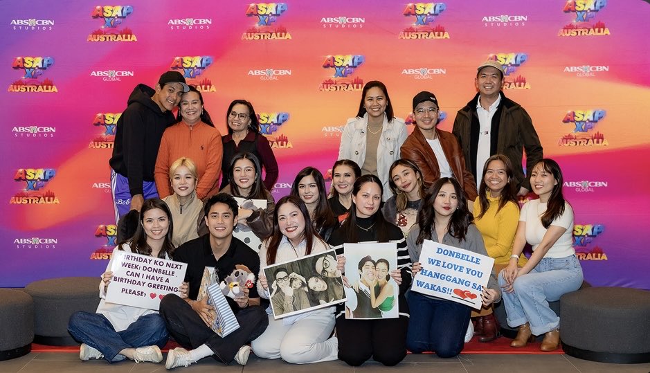 pixie_dusssttt's tweet photo. A huge thank you to all the fans who always show up for Donny and Belle, no matter where they are🤍

#DonBelle 
#BelleMariano 
#DonnyPangilinan https://t.co/9rhFVQbaEb