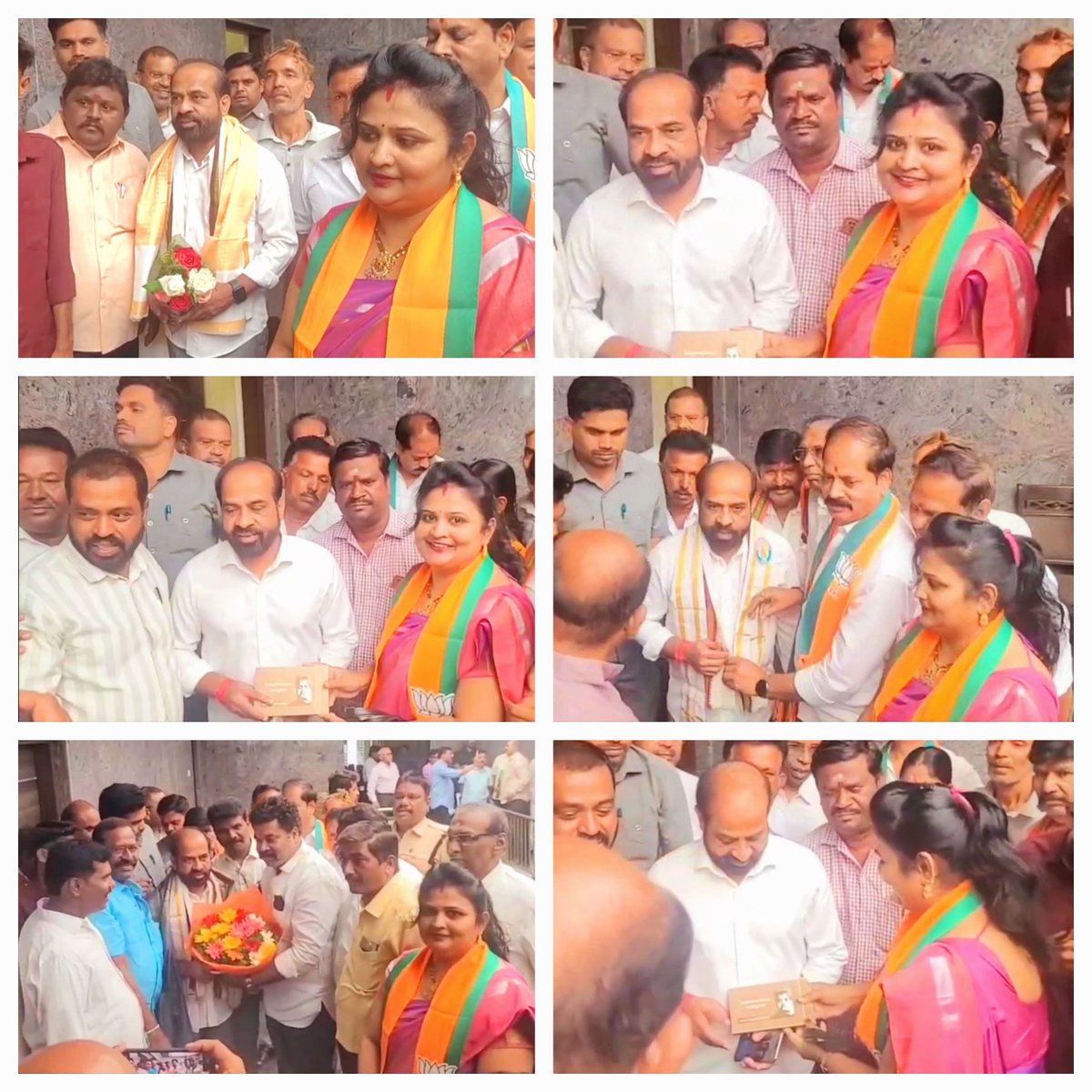 VijayaL17763108's tweet photo. #ఆంధ్రప్రదేశ్ #రాష్ట్రఆరోగ్యశాఖమంత్రివర్యూలు గౌరవనీయులైన శ్రీ ,#SatyaKumar Y #అన్నగారు &amp; ఆస్పరి మండలంలో #ఆయుర్వేదిక్ #హాస్పిటల్ #ప్రారంభోత్సవానికి వెళ్లడానికి #గుంతకల్ కు విచ్చేసిన సందర్భంగాగుంతకల్లులో వారిని మర్యాదపూర్వకంగా కలిసి  పుస్తకాన్ని బహుకరించడం https://t.co/mPGYL4IG4Z