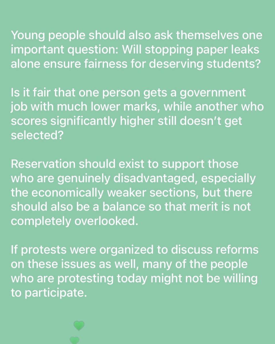 Ashujangir007's tweet photo. Stopping paper leaks is essential, but real education reform also means ensuring that every deserving student gets an equal opportunity to succeed. https://t.co/ujr70FNEMQ