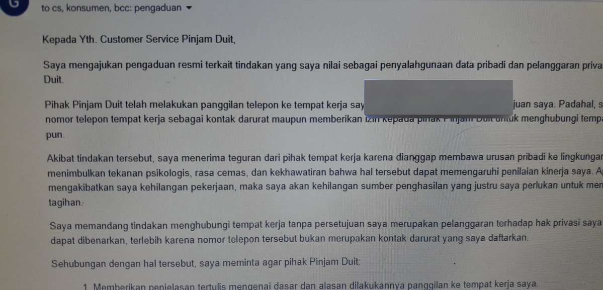 elysyaaa_'s tweet photo. Habis kirim email ke cs pindut 😒 #wargadebtfree #debtfree https://t.co/VS0p9wNqk1