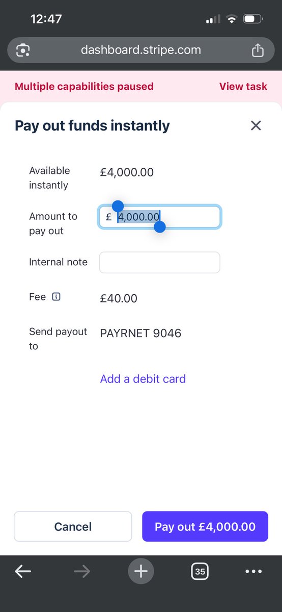 JakeBuff26's tweet photo. @stripe me again, just wanted everybody to know your basically stealing my £5859,54. Yes I’ve addressed the review at the top, that’s the one were you said your closing my account with all my funds in🙃🙃🙃 https://t.co/tOu3bEDpUi