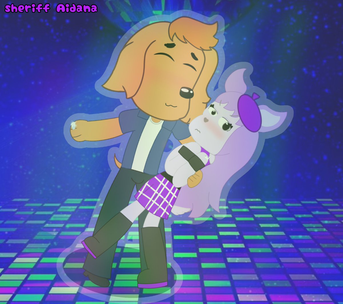 Sheriffaidana16's tweet photo. LET'S DANCE!💜🍇🥭🧡❤️‍🔥 https://t.co/I4TlPbXnJ3