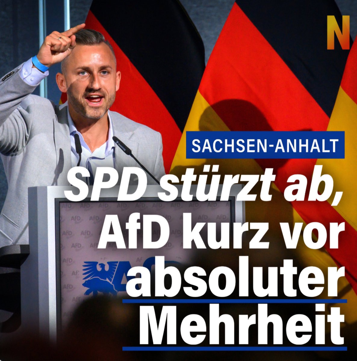 nikitheblogger's tweet photo. Drückt ihr der AfD am 6. September auch SO SEHR die Daumen? 💙 https://t.co/yR8TnkoSYa