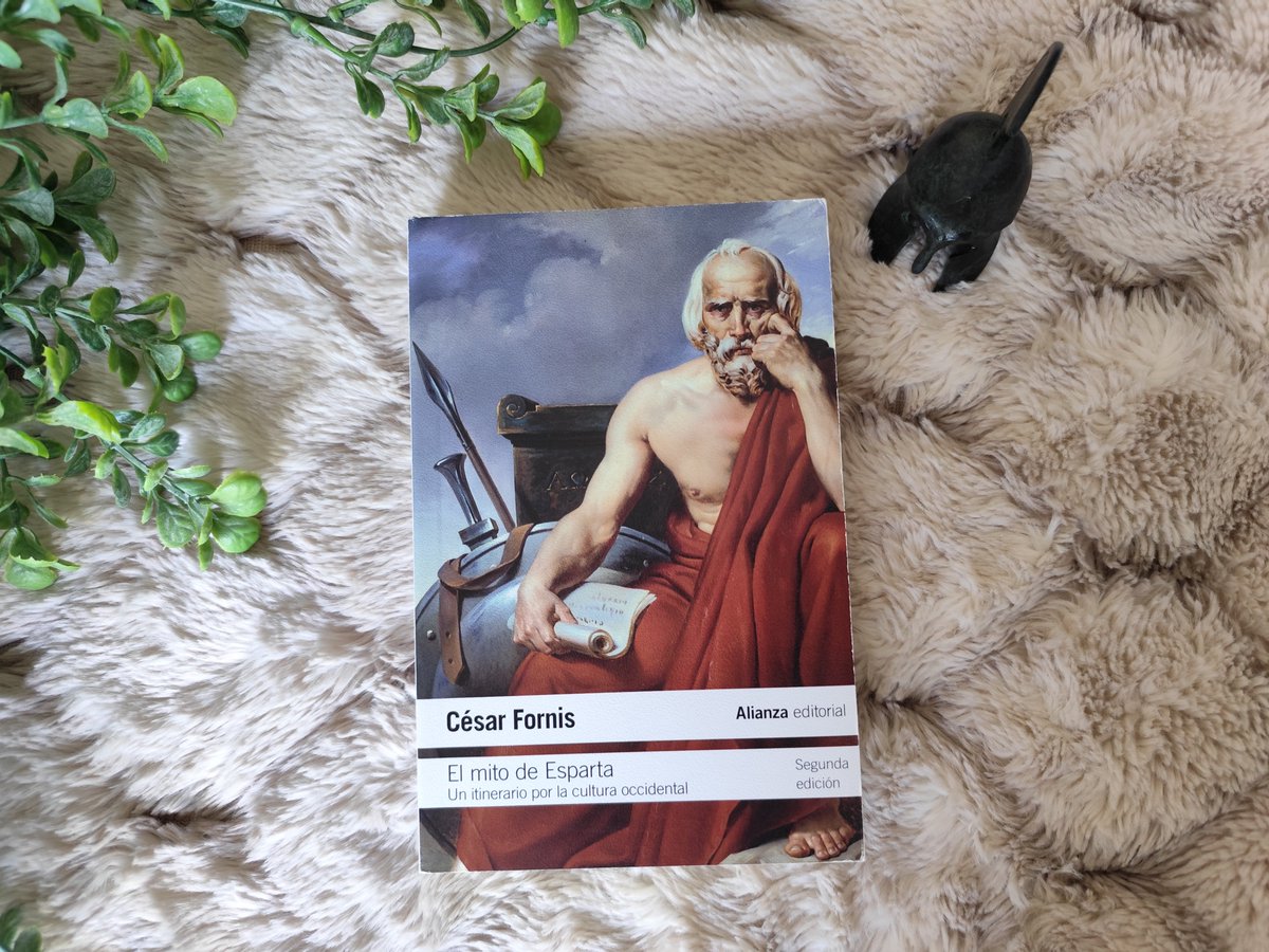 meditantiguo's tweet photo. "El mito de Esparta", de César Fornis, editado por @alianza_ed. Se trata de una ampliación revisada de la primera edición, publicada en 2019. Aparte de las muchas novedades, incluye un nuevo capítulo dedicado al mito de Esparta en España, que no estaba en la primera edición. https://t.co/YTcv8p7p4N