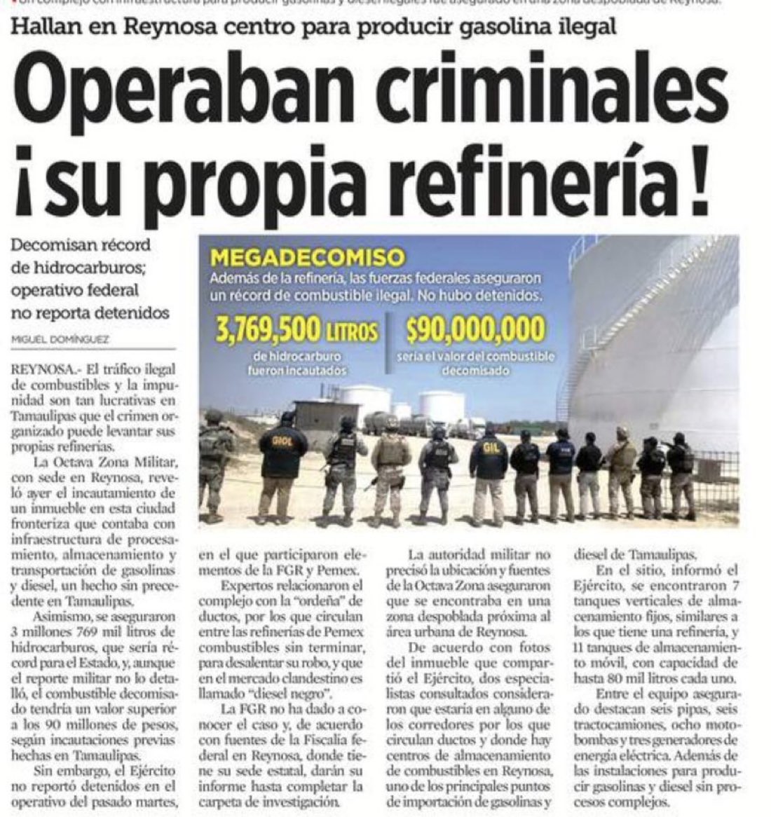 jcito007's tweet photo. #NarcoRégimen con su propia refinería https://t.co/D6iOYTR07E