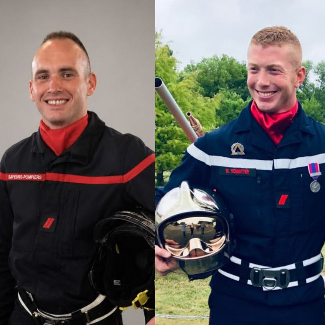 GossipRoomOff's tweet photo. 🚨 La cagnotte lancée en hommage à Anthony et Wilfried, les deux sapeurs-pompiers tragiquement décédés alors qu’ils combattaient les incendies en Gironde, a désormais dépassé les 100 000 euros.

Un formidable élan de solidarité qui témoigne de l’immense émotion suscitée par leur disparition et qui permettra d’apporter un précieux soutien à leurs familles et à leurs proches. 🙏🤍 (via RMC)