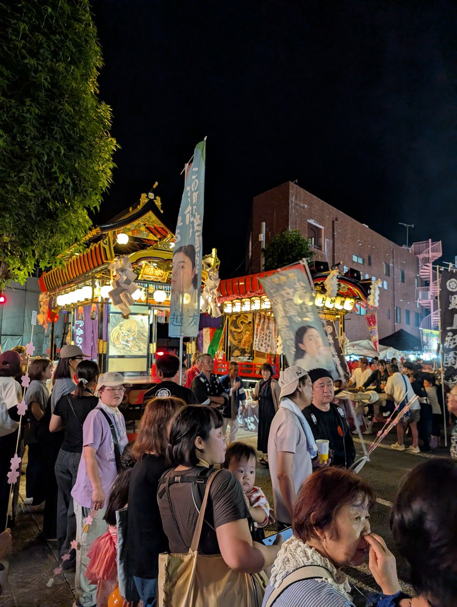 mtrec3's tweet photo. 久しぶりに地元のお祭りに！
田舎やけどそれなり活気ありますね✨ https://t.co/f75fgth4Jy